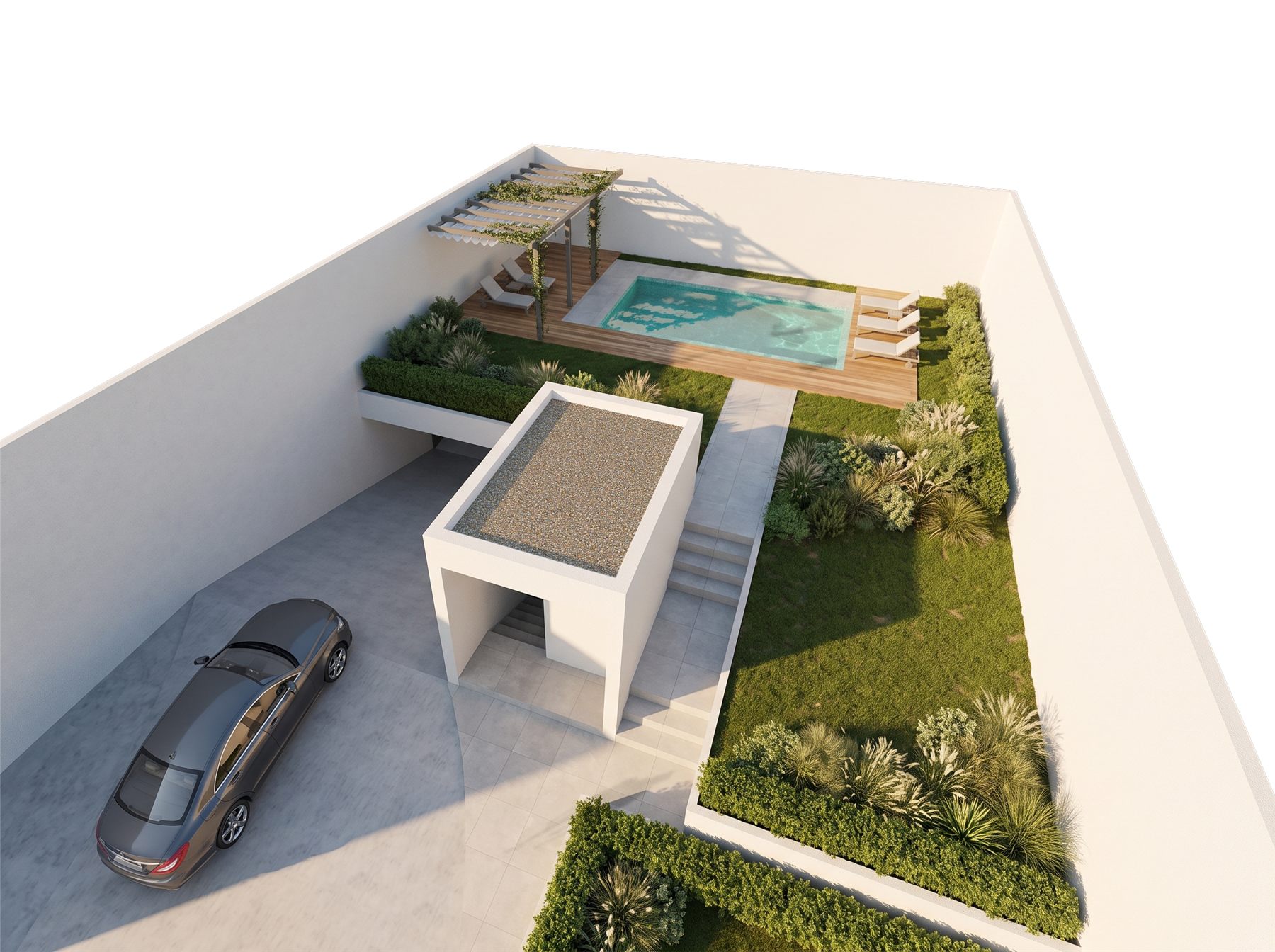Vista del solarium